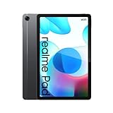 realme Pad, WIFI Tablet, 2K Display 10,4'WUXGA+, Quad Speakers Dolby, MTK Helio G80, Batería de 7100mAh, Quick Charge 18W, Cuerpo Metálico, 6.9mm Ultra-Slim Design, Android11, 4GB+64GB(up to 1TB),Grey