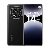 XIAOMI Redmi Note 14 Pro 5G - Smartphone de 8+256GB, Pantalla de 6.67' AMOLED FHD+ 120Hz, MediaTek Dimensity 7300-Ultra, cámara de 200MP, 5110 mAh, Cargador no Incluido, Negro (Versión ES)