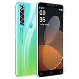 WRTogo Teléfonos Móviles 3G, 16GB ROM/128GB SD,Quad Core MTK6580, Android 9.0, Dual SIM, Doble cámara，WiFi/GPS/Face ID (N80-Azul&Verde)