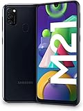 Samsung Galaxy M21 - Smartphone Dual SIM de 6.4" sAMOLED FHD+, Triple Cámara 48 MP, 4 GB RAM, 64 GB ROM Ampliables, Batería 6000 mAh, Android, Versión Española, Color Negro