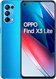 OPPO Find X3 Lite 5G - Pantalla 6,43' (AMOLED 90 Hz, 8GB + 128GB, Snapdragon 765G, 4300 mAh, carga rápida 65W. Cuádruple cámara 64MP + 8MP + 2MP + 2MP, ) Azul [Versión ES/PT]