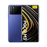 Poco M3 - Smartphone 4+64GB, Pantalla 6,53' FHD+ con Dot Drop, Snapdragon 662, Cámara triple de 48 MP con IA, batería de 6000 mAh, Cool Blue