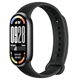 XIAOMI Smart Band 10 +Correa - Pulsera de Actividad, Autonomía de hasta 21 días, 1.72' Pantalla AMOLED con Tasa de refresco de 60 Hz, Sensor de Frecuencia Cardíaca, App Mi Fitness, Negro-(Versión ES)