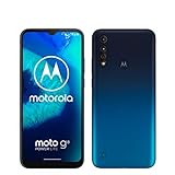 Motorola Moto G8 Power Lite (Pantalla 6,5' HD+, procesador octa-core 2.3GHz, cámara triple de 16MP, batería de 5000 mAH, Dual SIM, 4/64GB, Android 9), Azul