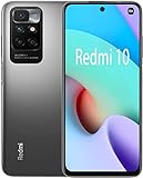 Xiaomi Redmi 10 2022 Smartphone 6.5' FHD + DotDisplay, MediaTek Helio G88, AI Quad cámara (4 GB + 64 GB, Gris)