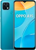 OPPO A15 - Smartphone 32GB, 3GB RAM, Dual SIM, Carga rápida 18W - Azul