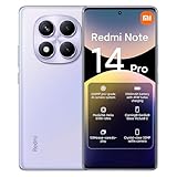 XIAOMI Redmi Note 14 Pro - Smartphone de 8+256GB, Pantalla de 6.67' AMOLED FHD+ 120Hz, MediaTek Helio G100-Ultra, cámara de 200MP, TurboCharge 45W, 5500 mAh, Cargador no Incluido, Morado (Versión ES)