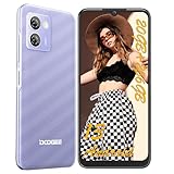 DOOGEE N50 Pro Teléfono móvil, 20 GB RAM + 256 GB ROM, Smartphone Android 13 50MP + 8MP, Móviles con 6,52 Pulgadas HD+ Octa-Core, Dual 4G Nano SIM, 4200 mAh OTG/GPS Face ID, Huella Digital Lateral