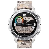 HONOR Watch GS Pro Smart Watch 48 mm 1.39'AMOLED, Llamadas Bluetooth, Monitor SPO2, Seguimiento de la frecuencia cardíaca, GPS 5ATM Impermeable, Gris