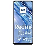 Xiaomi Redmi Note 9 Pro - Smartphone de 64GB/6GB (6.67" DotDisplay, Cámara cuádruple de 64 MP con IA, Alexa Hands-Free, Qualcomm SnapdragonTM 720G, Batería de 5020mAh, 30 W de carga rápida), Gris