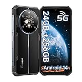 FOSSiBOT F109S Teléfono Móvil Android 15 (2025) Doble Pantalla 6.745'' HD Batería 10600mAh/18W, 24GB RAM + 256GB ROM/TF 2TB Smartphone, 50MP, NFC/5G Wifi/GPS/IP68/IP69K (BLUE1)