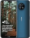 Smartphone Nokia G50 5G Con Pantalla de 6, 82' HD+, Android 11, 4 GB de RAM/128 GB de ROM, Batería de 5000 mAh, Triple Cámara de 48 MP, Compatible Con Carga Rápida de 18 W, Nordic Blue