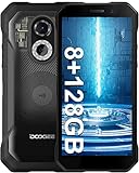DOOGEE S61 Pro (2023) Movil Resistente Agua y Golpes Android 12, 8GB+128GB Moviles Rugerizados, 48MP+20MP Visión Nocturna Cámara, 5180mAh Batería, 6' HD+ Smartphone Irrompible 4G, IP68IP69K/NFC