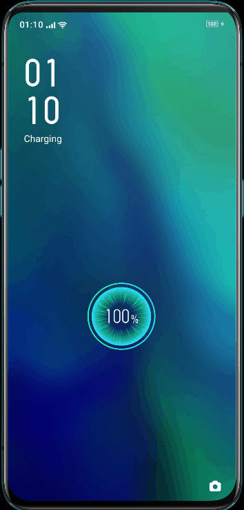 oppo reno cargando