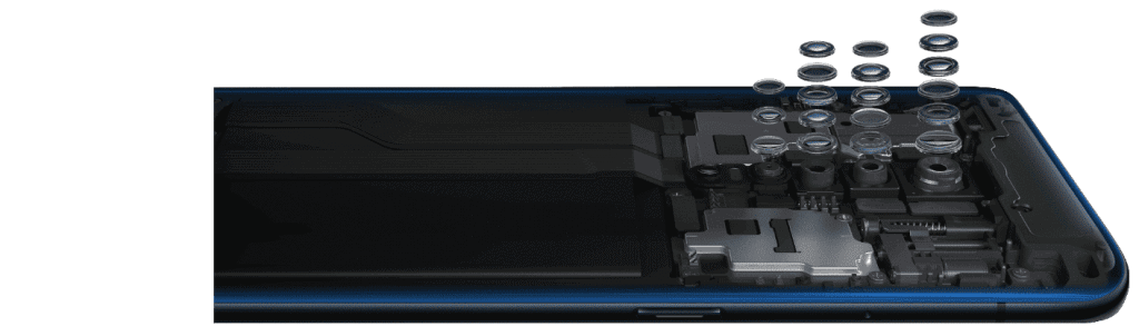 las 4 cámaras del oppo reno 2