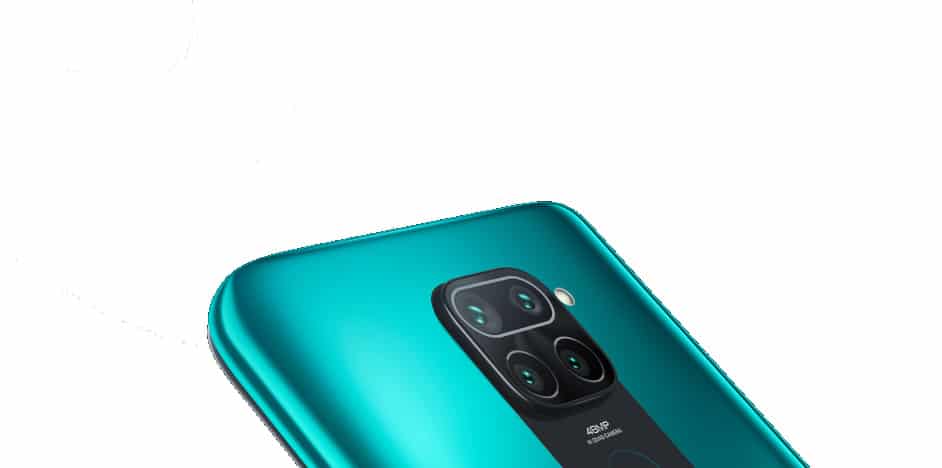 redmi note 9 cámaras