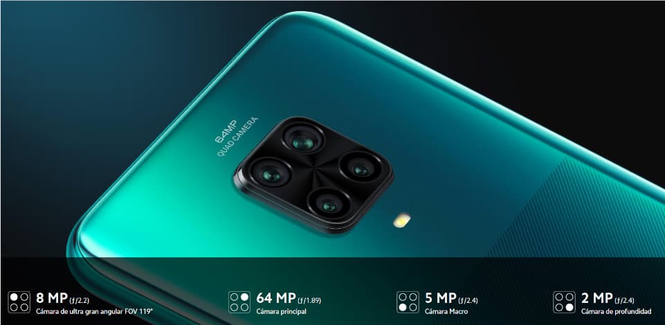 redmi note 9 pro cámaras